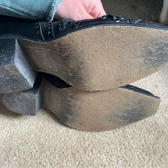 Black tassel Dingo cowboy boots - Picture 3 of 4